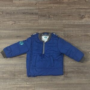 Blue Kids' Puffer Jacket